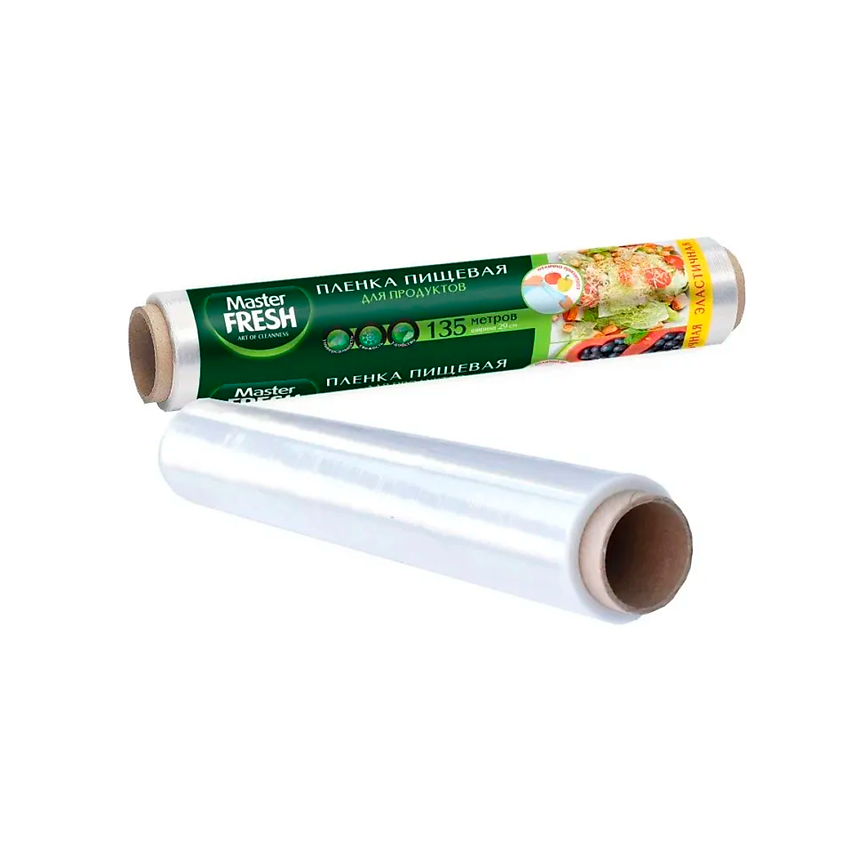 Изображение товара Пищевая пленка Master FRESH 135 м суперэластичная для хранения продуктов