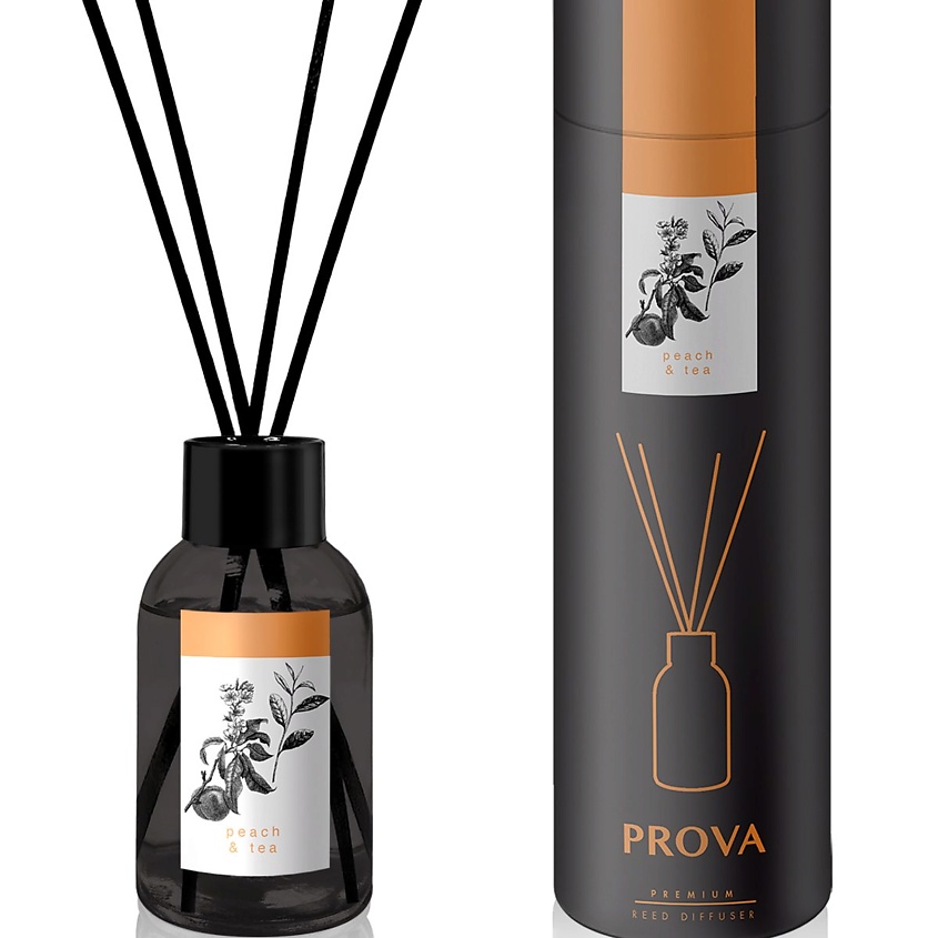 Изображение товара Ароматизатор для дома PROVA Peach диффузор 100 мл с палочками