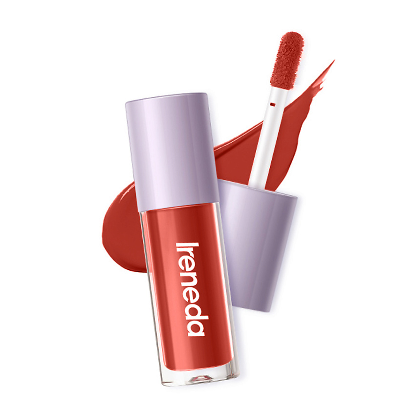 Изображение товара IRENEDA Жидкая матовая губная помада, №06, Красно-коричневый