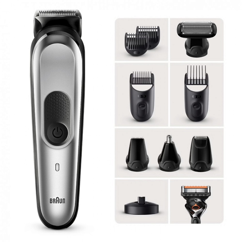 Изображение товара BRAUN Триммер MGK7920TS + Бритва Gillette Fusion 5 ProGlide, 13 настроек длины
