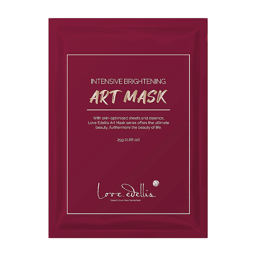Изображение товара LOVE EDELLIS Маска для лица придающая сияние Intensive Brightening, 25 г