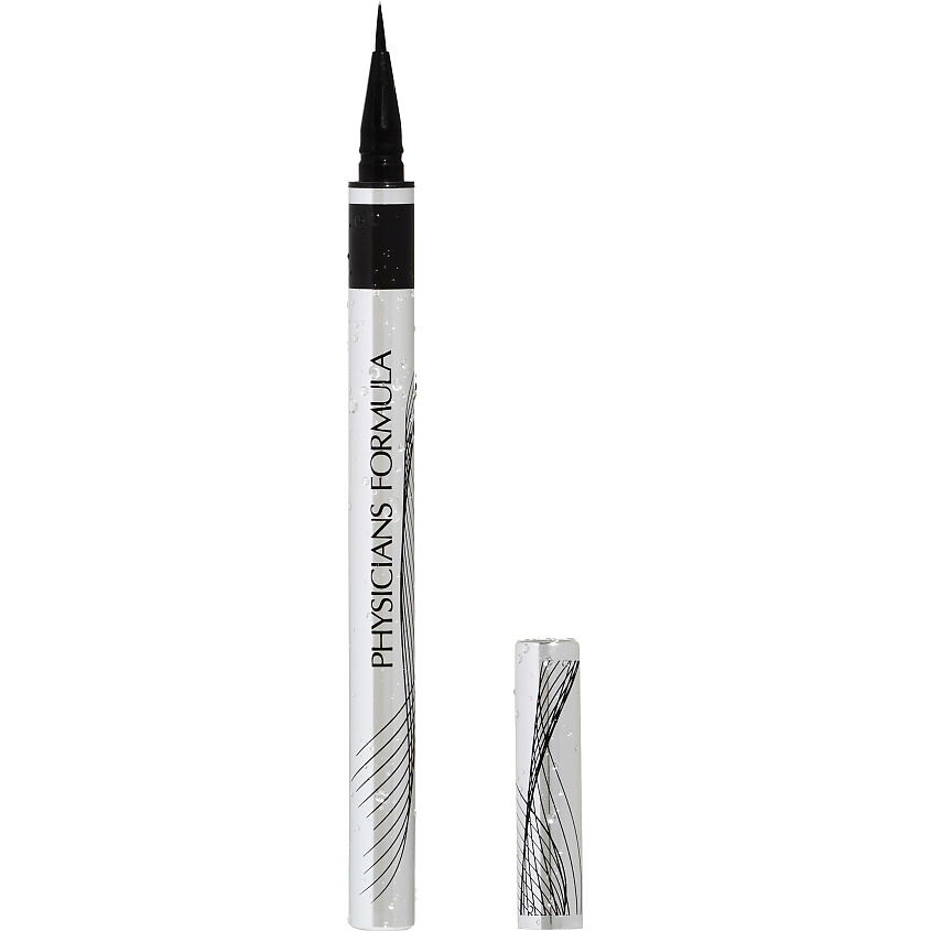 Изображение товара PHYSICIANS FORMULA Подводка водостойкая супер тонкая Eye Booster Super Slim Liquid Eyeliner, Ультра-черный, 0,40 г
