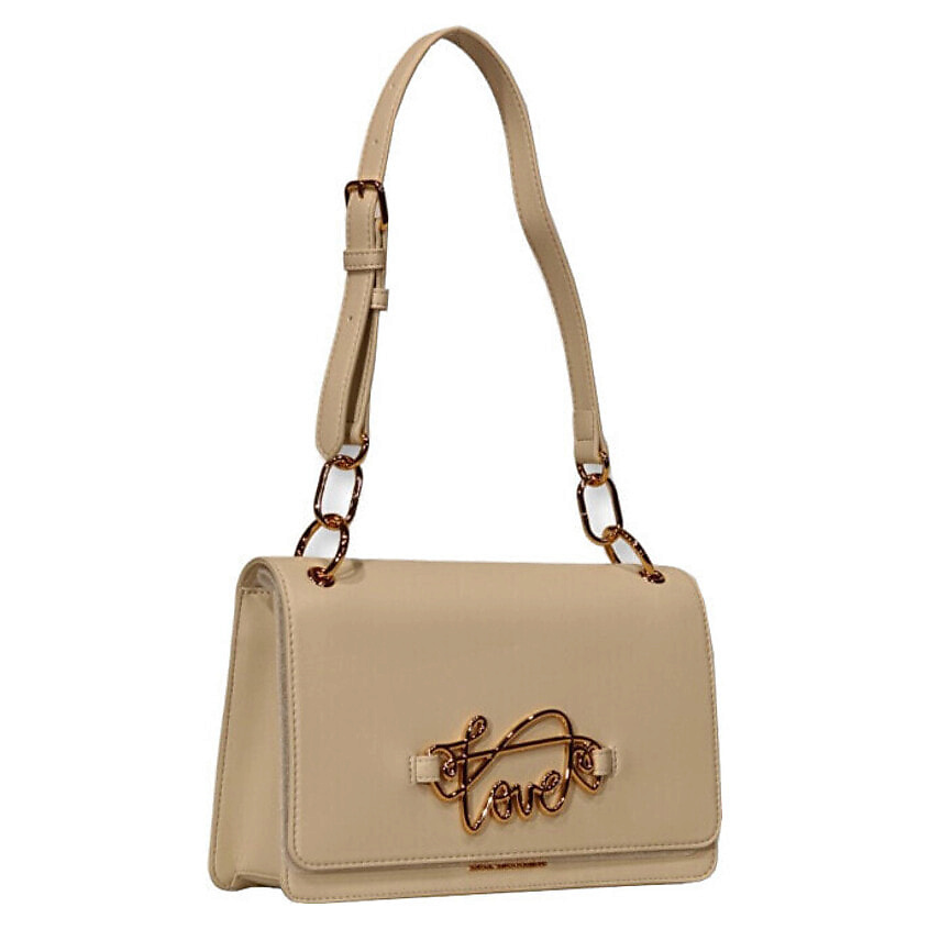 Изображение товара Женская сумка LOVE MOSCHINO EK2024 бежевый синтетический клатч на магните