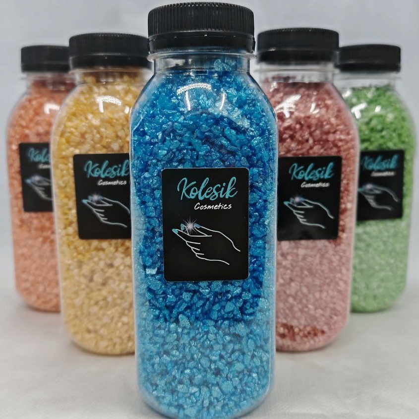 Изображение товара Набор соли для ванны ароматизированная с шиммером Kolesik 780 рублей