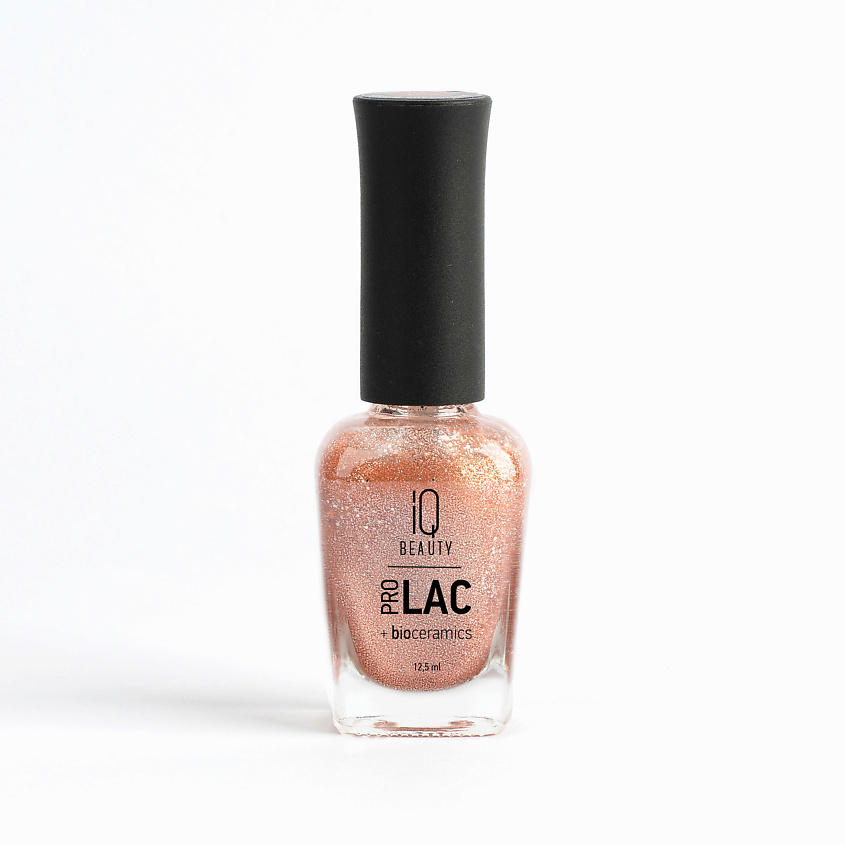 Изображение товара IQ BEAUTY Лак для ногтей укрепляющий с биокерамикой PROLAC+bioceramics, Оранжевый