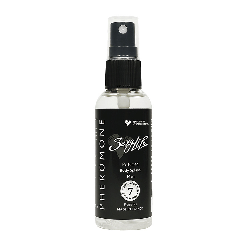 Изображение товара Мужской парфюмированный спрей для тела с феромонами SEXY LIFE №7 50 мл