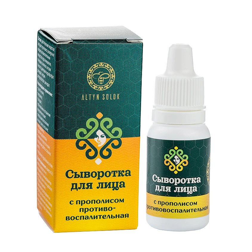 Изображение товара ALTYN SOLOK Сыворотка для лица с прополисом, 10мл