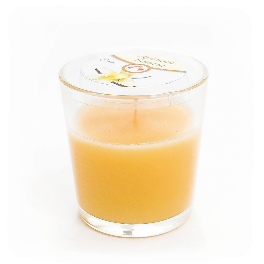 Изображение товара HOME INTERIORS Свеча в стакане аромат "Ваниль", 1 шт