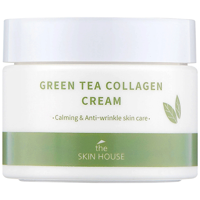 Изображение товара THE SKIN HOUSE Крем для лица успокаивающий на основе коллагена и экстракта зелёного чая Green Tea, 50 мл