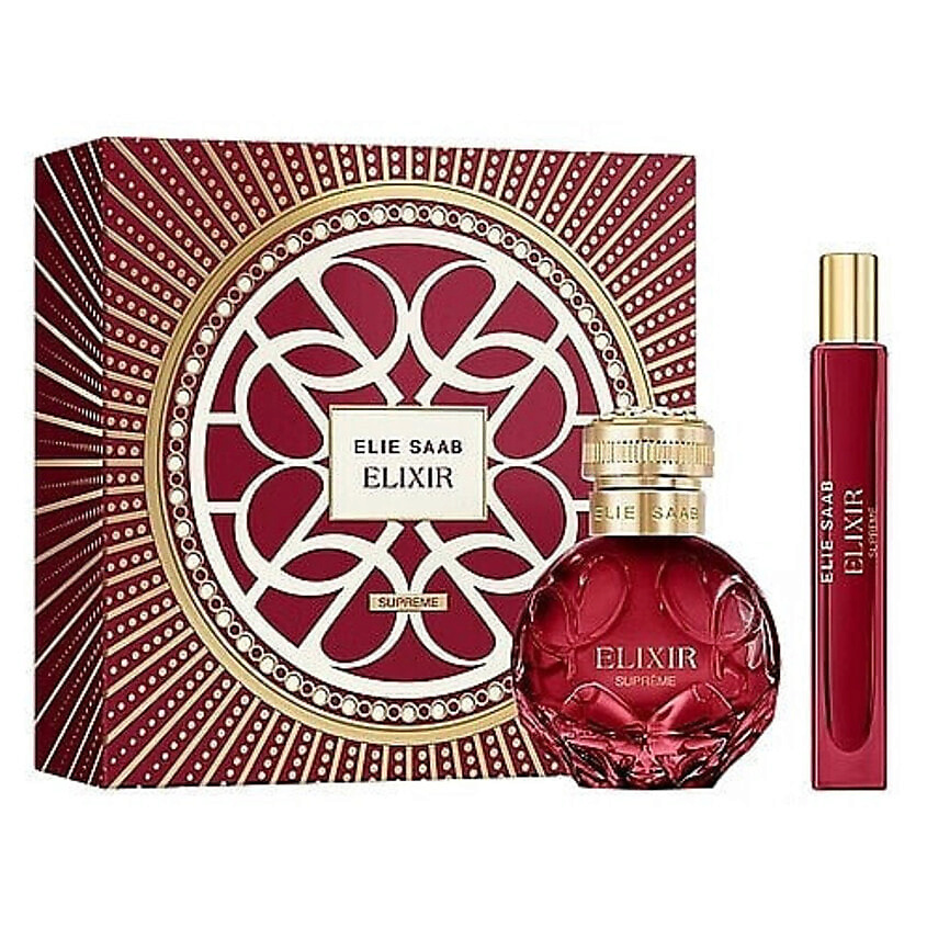 Изображение товара Набор парфюмерной воды ELIE SAAB Elixir Love 50 мл+10 мл миниатюра женский подарок