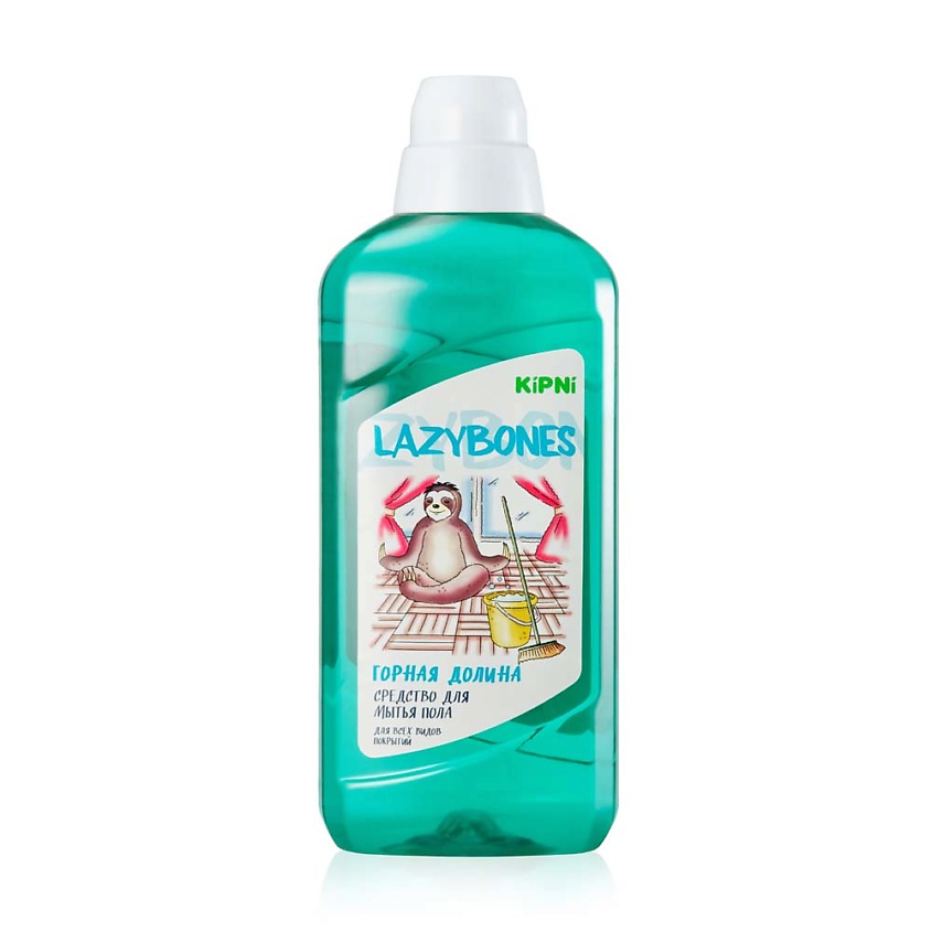Изображение товара KIPNI Средство для мытья пола с мерным колпачком Горная долина, 1000 мл