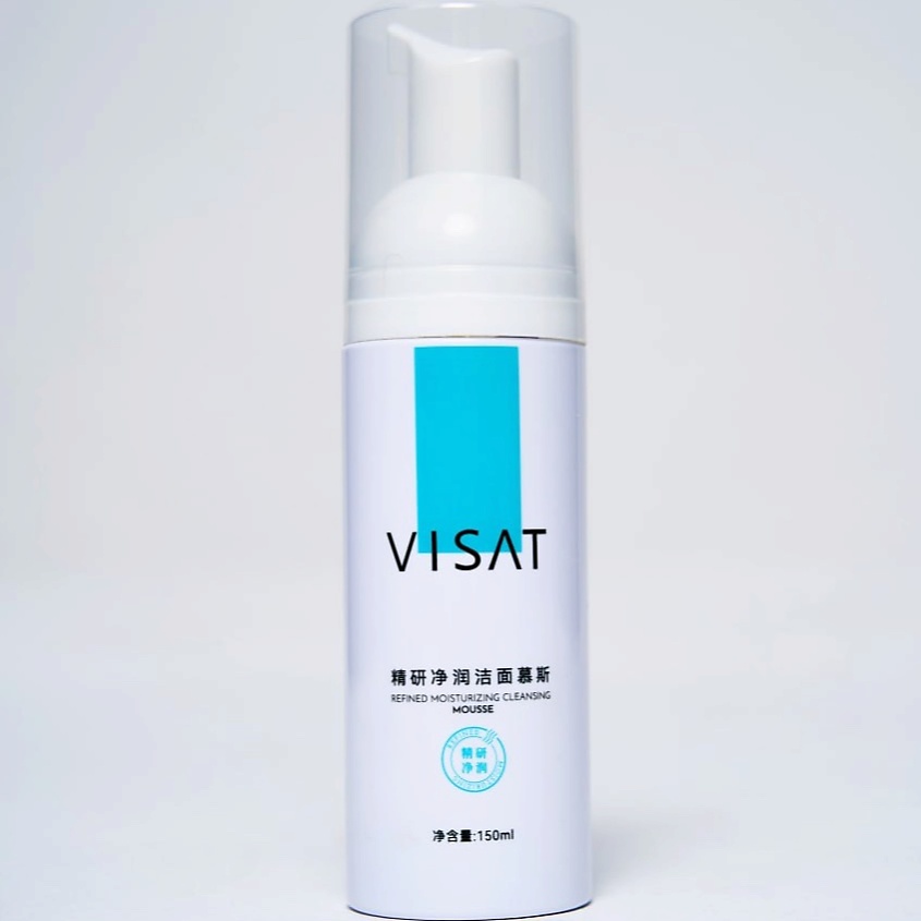 Изображение товара VISAT Изысканный увлажняющий очищающий мусс с аминокислотами, 1 шт.