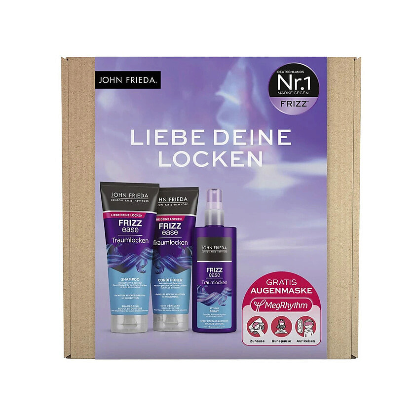 Изображение товара JOHN FRIEDA Набор для создания иделаьных локонов Dream Curls, 250 мл + 250 мл +200 мл