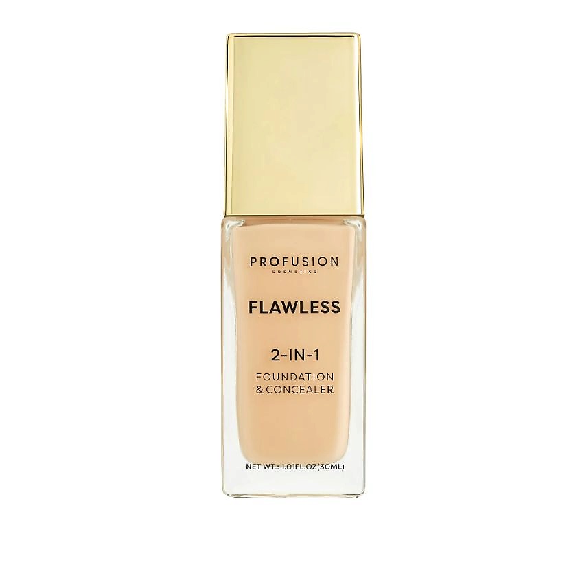 Изображение товара PROFUSION Тональная основа и корректор 2 в 1 Flawless, Fair Beige, 30 мл