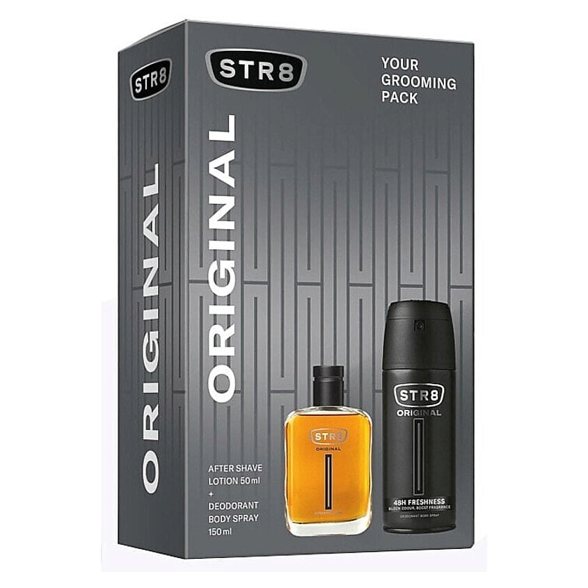Изображение товара Набор парфюмированных средств для ухода за телом STR8 Original мужской комплект 50 мл лосьон и 150 