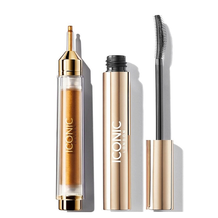 Изображение товара ICONIC LONDON Набор Lashed & Luminous: Бронзирующие капли + Тушь для ресниц, 13 мл + 9 мл