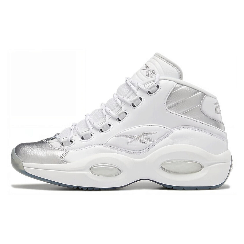 Изображение товара Reebok Question Mid 25th Anniversary Silver Toe мужские кроссовки стильные