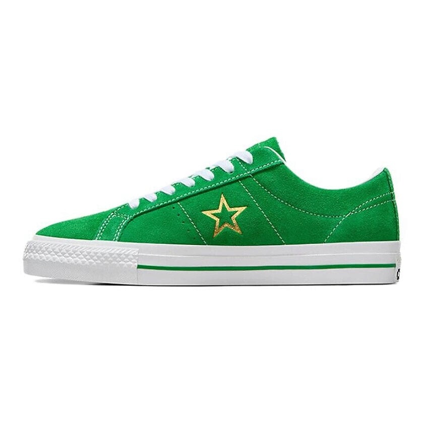 Изображение товара Кроссовки Converse One Star Pro Green Gold женские 38.5 EU стильная обувь