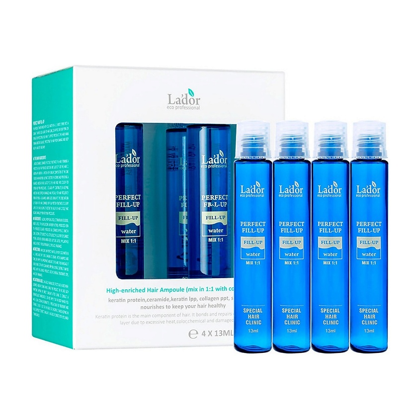 Изображение товара LADOR Набор филлеров для восстановления волос PERFECT HAIR FILL-UP, 4 шт.