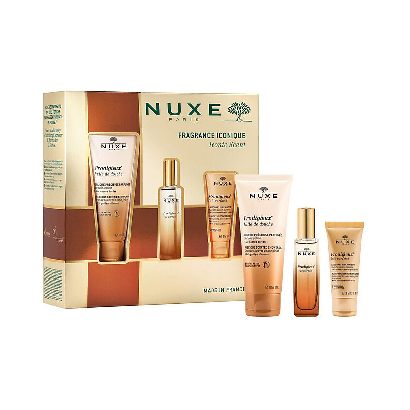 Изображение товара NUXE Парфюмерный набор Prodigieux Iconic Scent, 30 мл + 30 мл + 100 мл