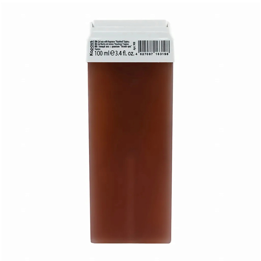 Изображение товара KAPOUS Гелевый воск с ароматом Лесной орех в картридже, 100 мл