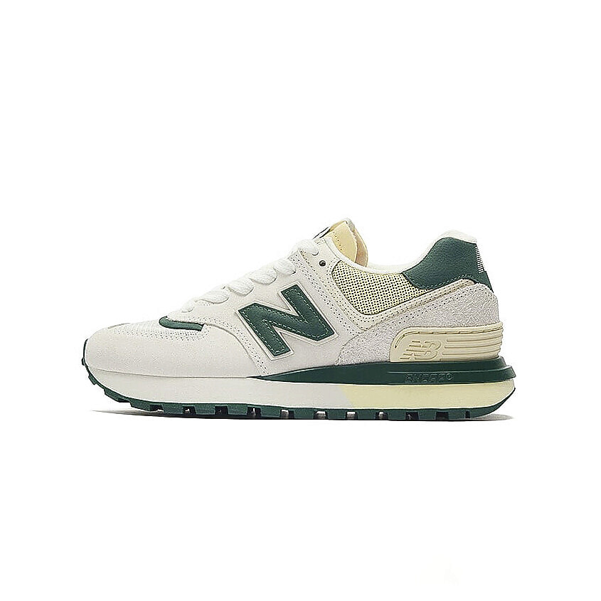 Изображение товара Кроссовки New Balance 574 Legacy White Pine Green мужские, стильные, удобные