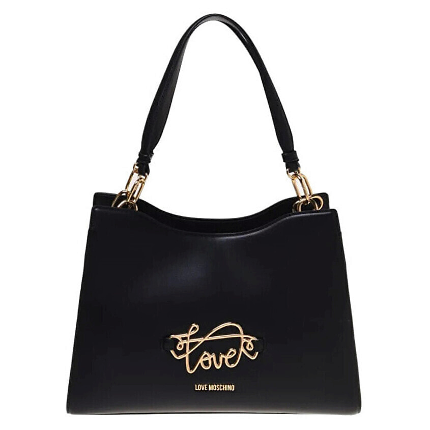 Изображение товара Женская сумка LOVE MOSCHINO EK2034 черная средняя стильная практичная