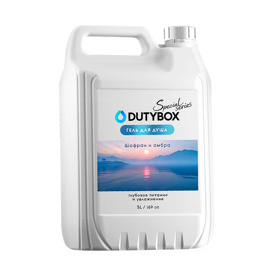 Изображение товара Гель для душа DUTYBOX с ароматом Шафрана и Амбры 5 литров для всей семьи