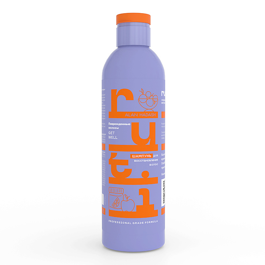 Изображение товара ALAN HADASH Шампунь для восстановления поврежденных волос Ruti Get Well, 200 мл
