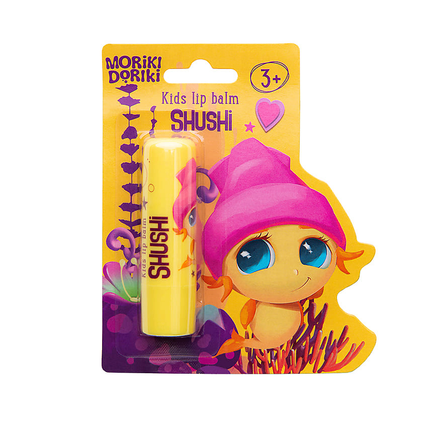 Изображение товара Детский бальзам для губ MORIKI DORIKI Шуши ягодная карамелька 4,3 г