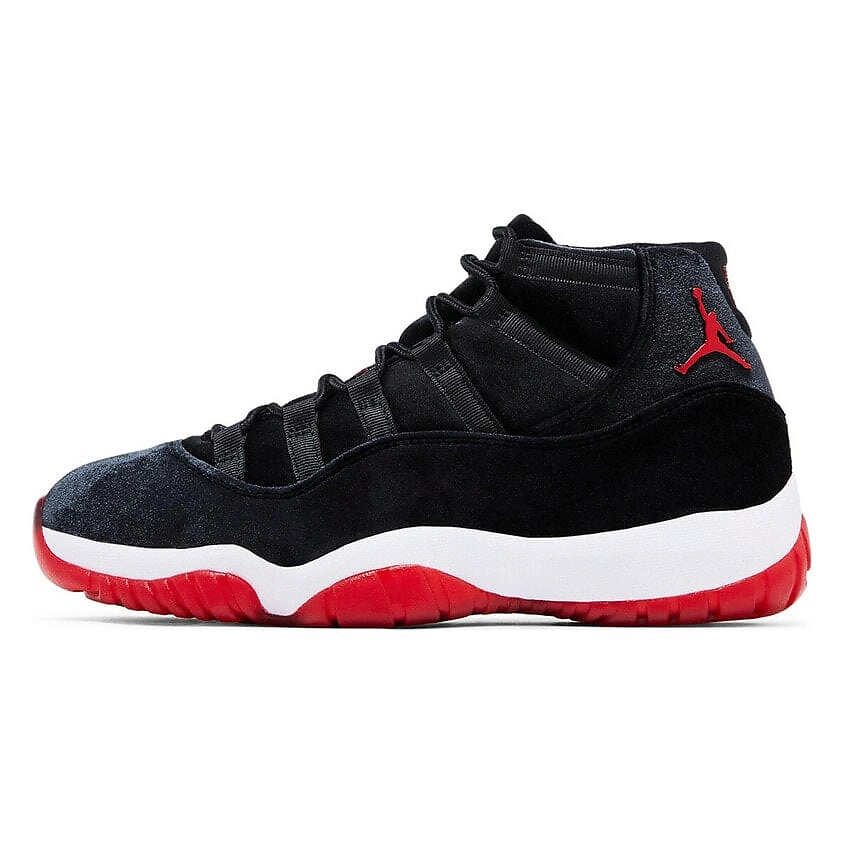 Изображение товара Женские кроссовки NIKE Jordan 11 Retro Bred Velvet черный 43 размеры стильные и комфортные