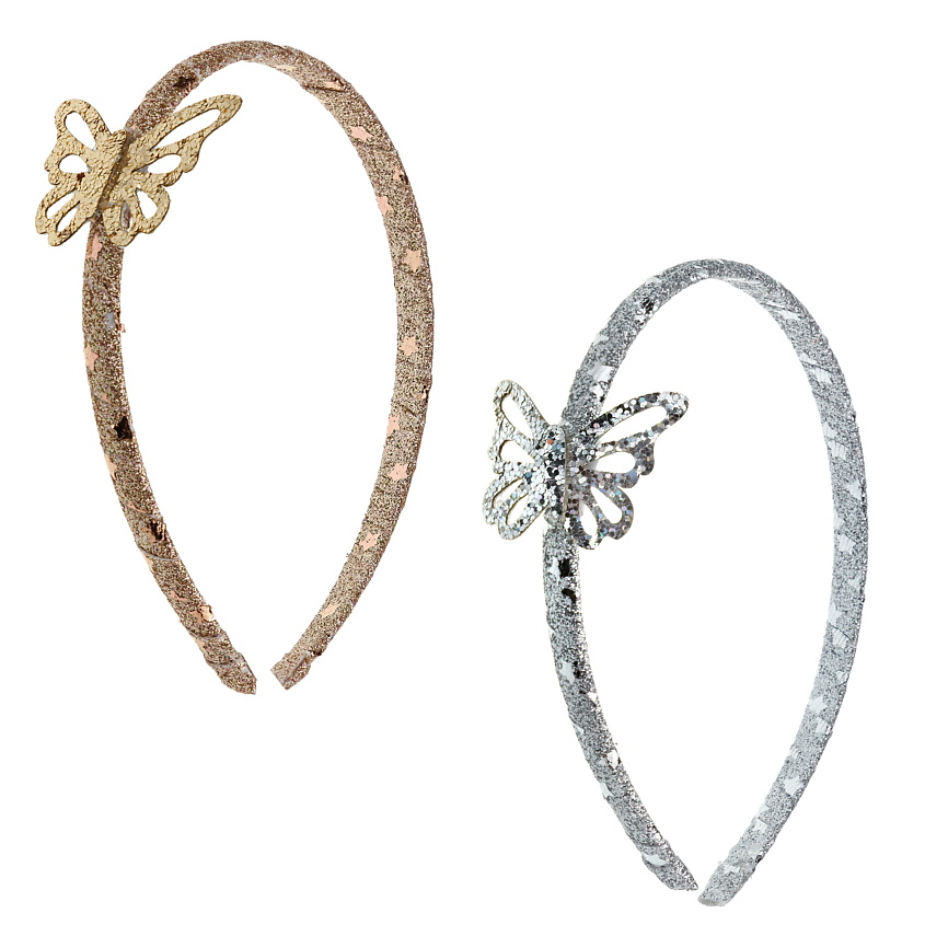 Изображение товара LUKKY Набор ободков с бабочкой, 1 шт