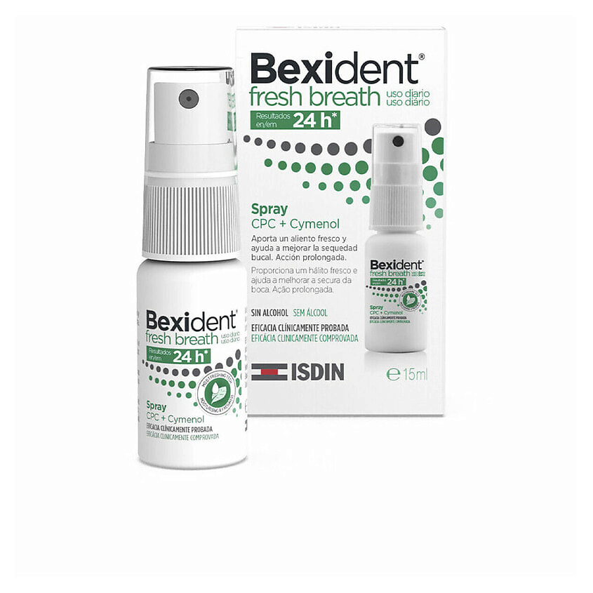 Изображение товара ISDIN Спрей для рта Isdin Bexident Fresh Breath, 15 мл