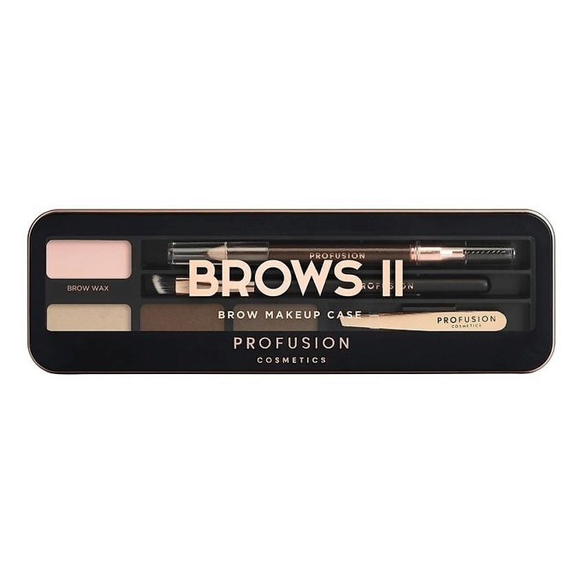 Изображение товара PROFUSION Набор для макияжа бровей Brows, II, 120 г