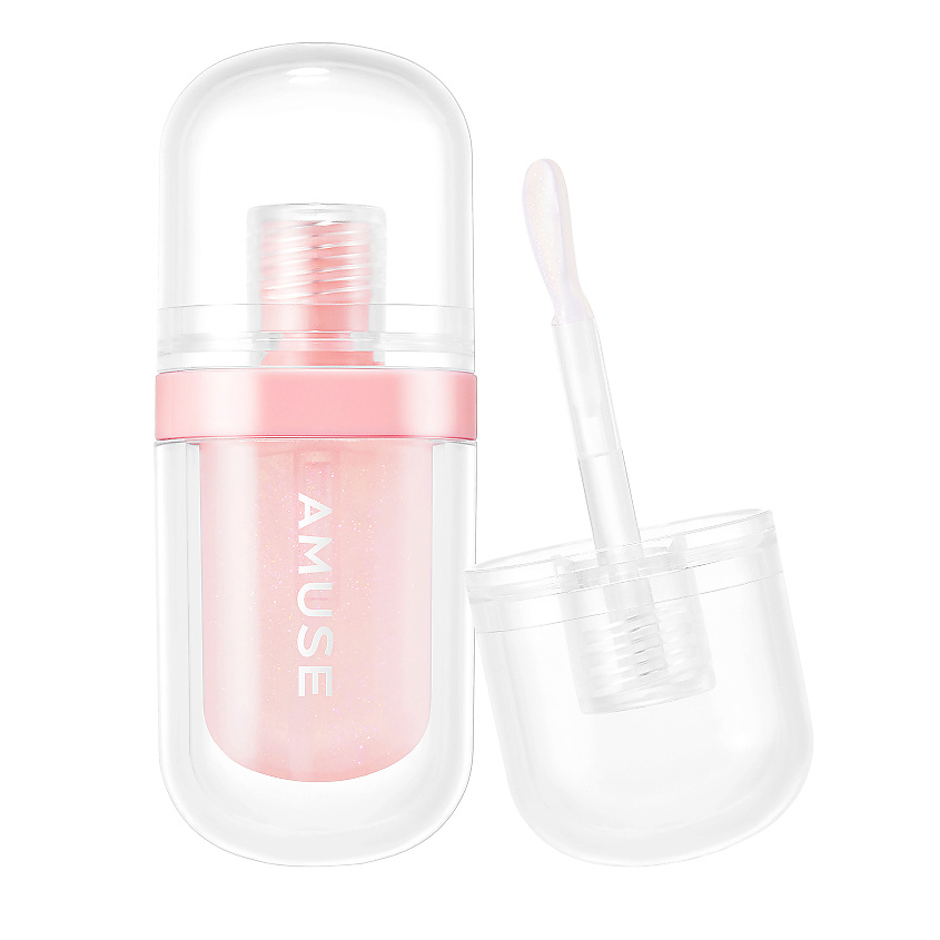 Изображение товара AMUSE Плампер для губ прозрачный с мерцающими частицами Lip Fuller Big Diamond, 3,8 г