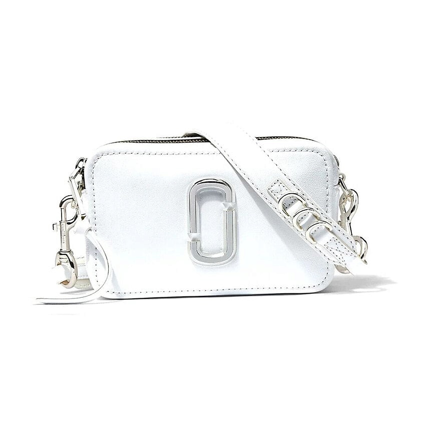 Изображение товара Стильная женская сумка Goatskin Camera Bag Marc Jacobs - белая