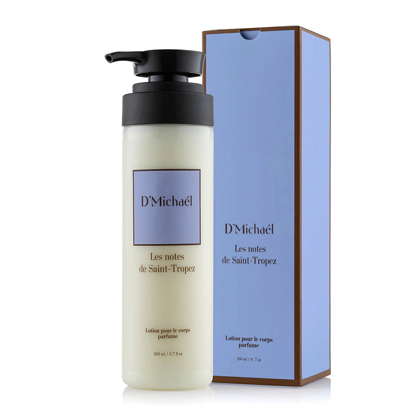 Изображение товара D`MICHAEL Парфюмированный лосьон DMichael Les notes de Saint-Tropez Dmichael МАРАКУЙЯ, МУСКУС, ГРУША, 200 мл