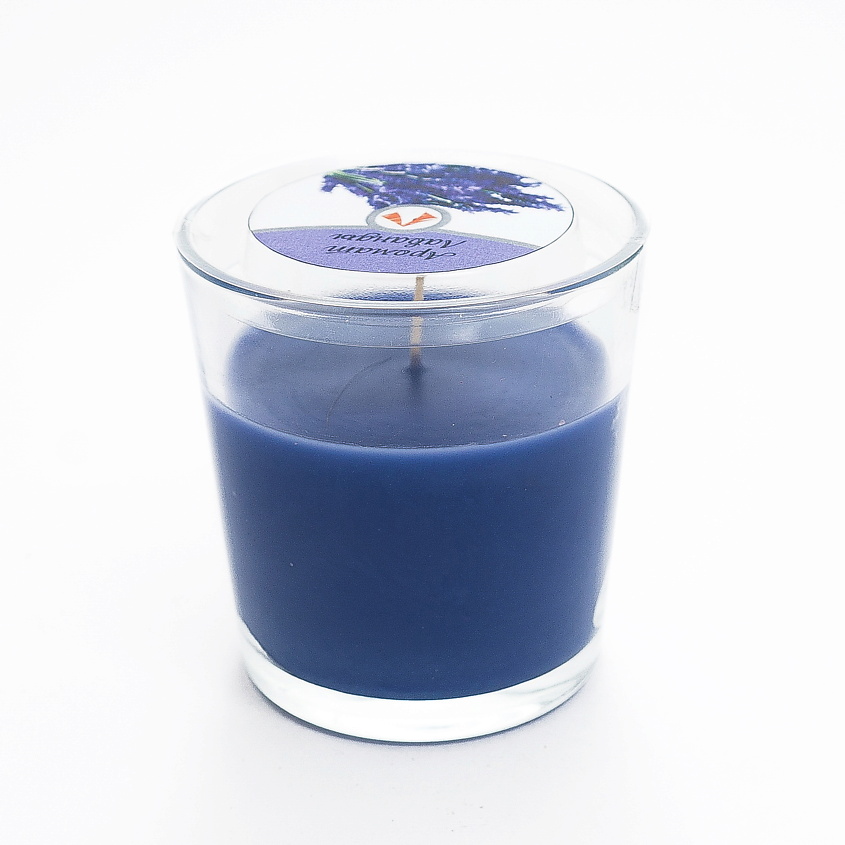 Изображение товара HOME INTERIORS Свеча в стакане аромат "Лаванда", 1 шт.
