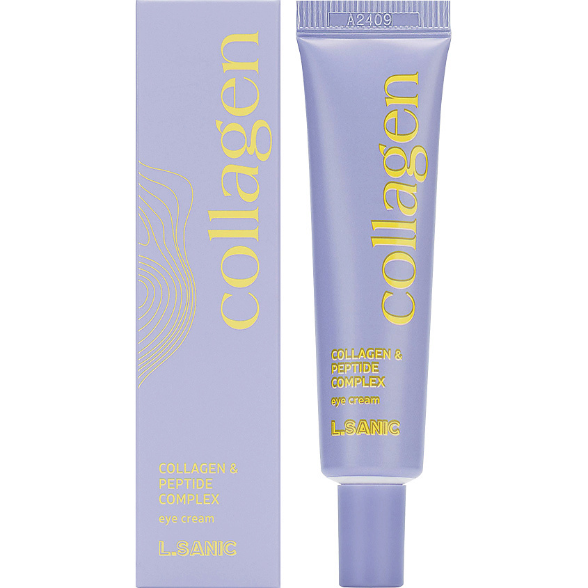 Изображение товара Антивозрастной лифтинг-крем для кожи вокруг глаз с коллагеном и пептидами LSANIC 25 мл