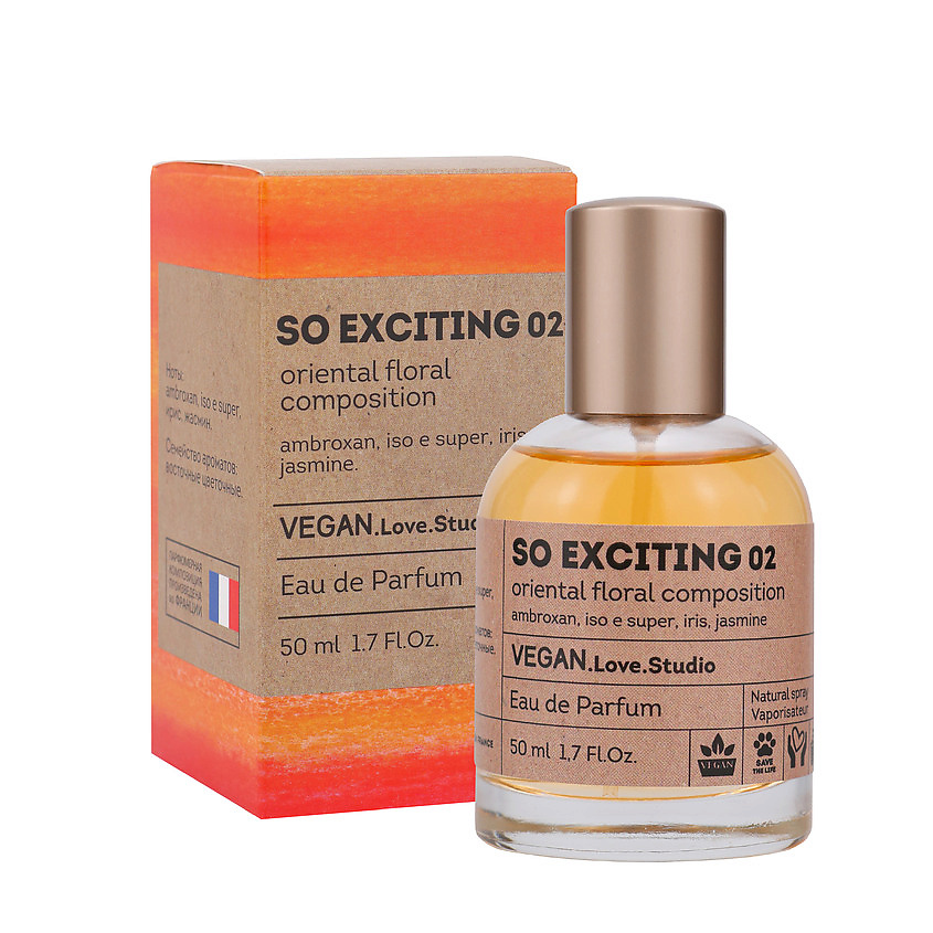 Изображение товара Парфюмерная вода VEGAN.LOVE.STUDIO So Exciting 02 50 мл женский аромат восточный цветочный