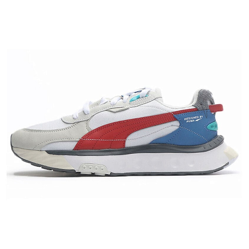Изображение товара Мужские кроссовки PUMA Wild Rider Layers White Urban Red размер 35.5 EU стильные и комфортные