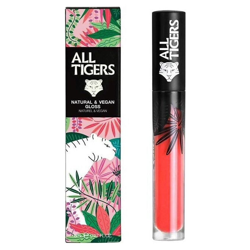 Изображение товара ALL TIGERS Блеск для губ Natural And Vegan Gloss, 701 - Dream Bigger