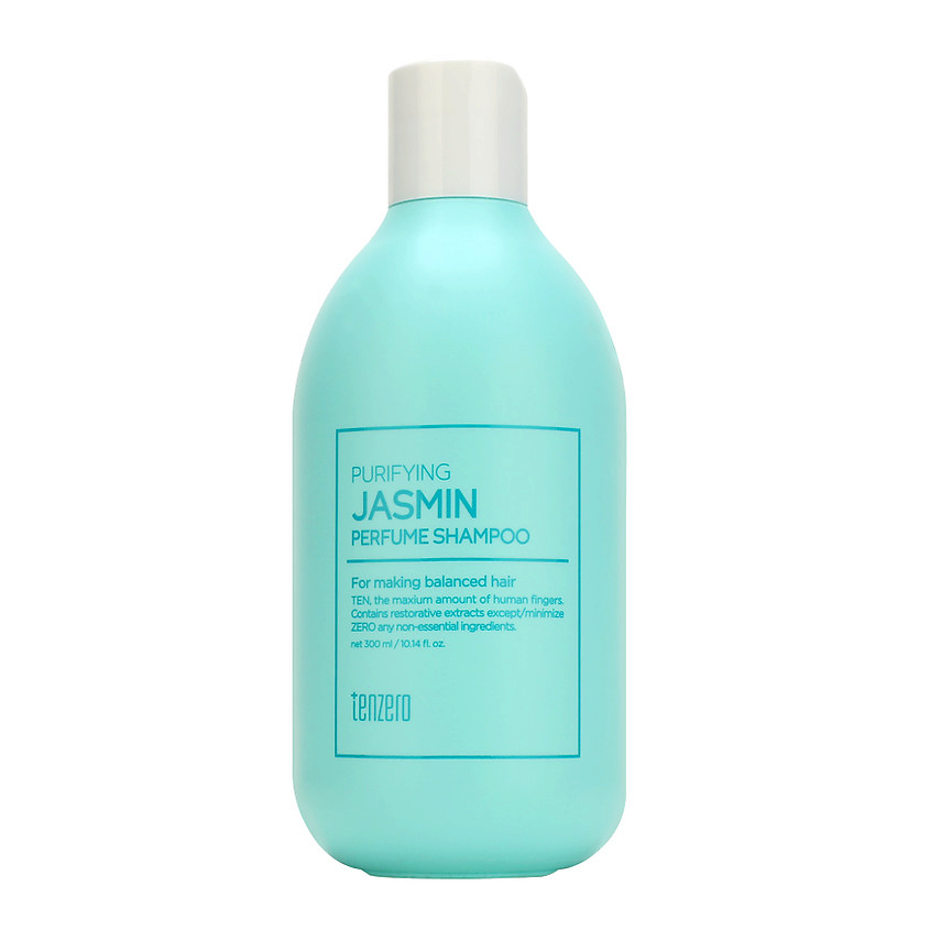Изображение товара TENZERO Парфюмированный шампунь с ароматом жасмина Purifying Jasmin, 300 мл