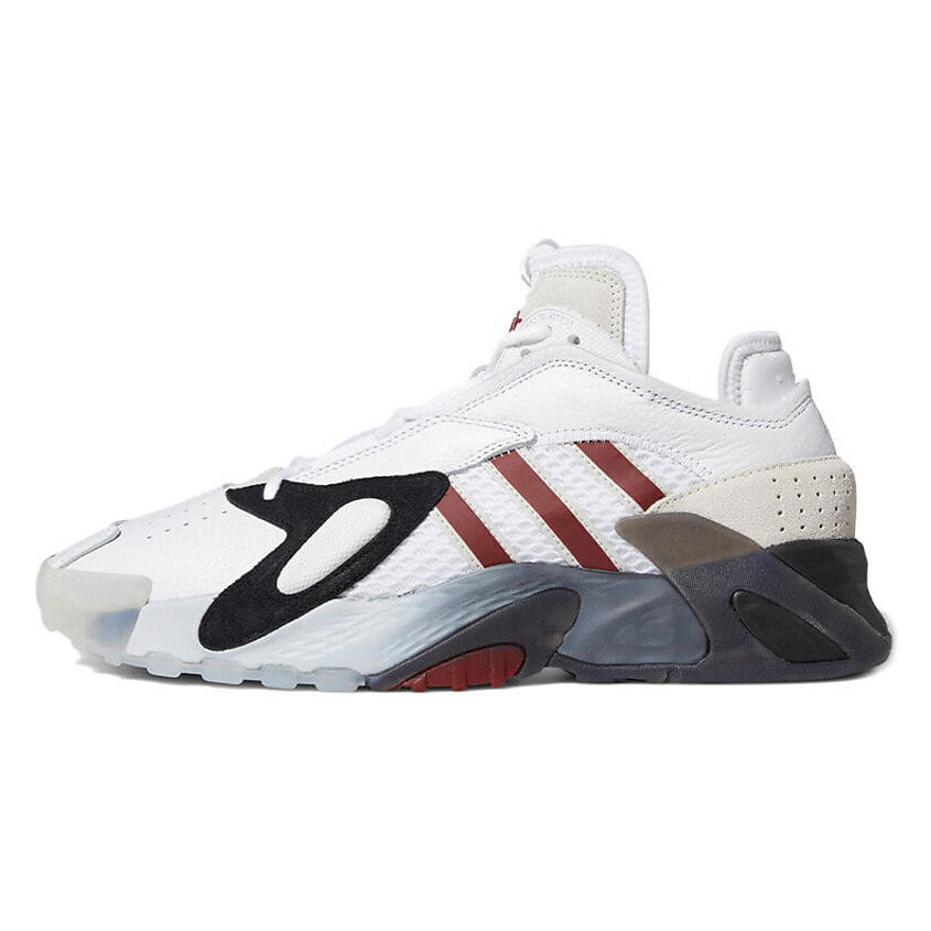 Изображение товара Кроссовки ADIDAS ORIGINAL Streetball Cloud White Collegiate Burgundy мужские размеры EU 36 ⅔