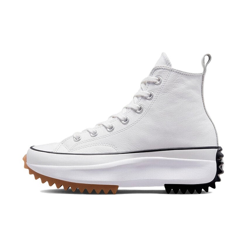 Изображение товара CONVERSE Кроссовки Run Star Hike Hi Leather White Black, Размер 43