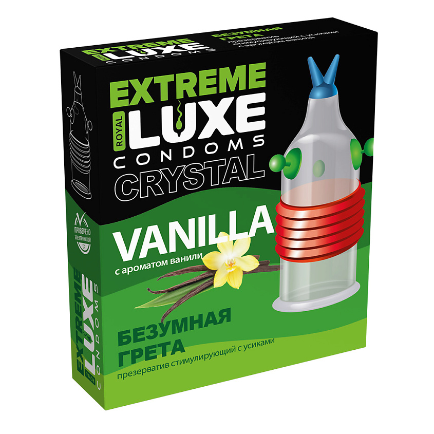 Изображение товара LUXE CONDOMS Презервативы Luxe EXTREME Безумная Грета, 1 шт