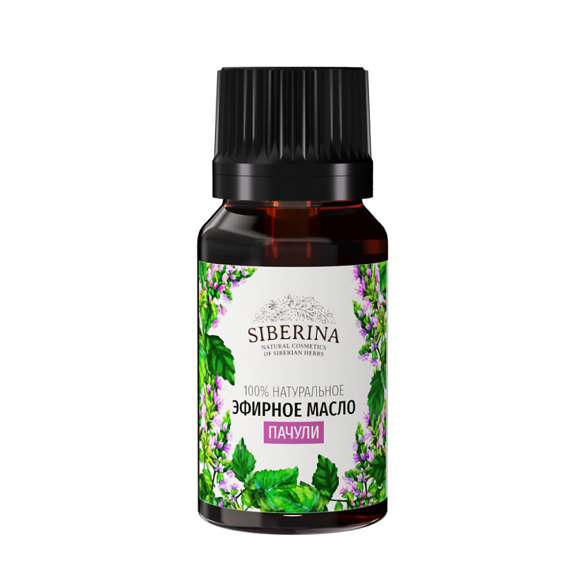 Изображение товара Эфирное масло пачули SIBERINA 8 мл натуральное для кожи и волос