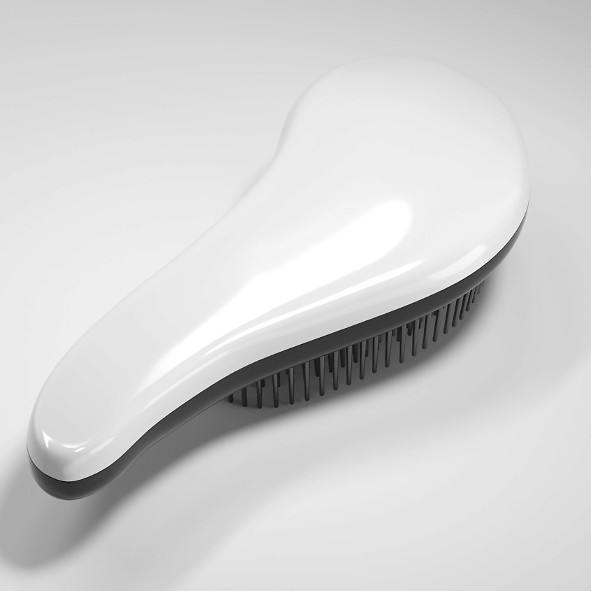 Изображение товара CHELAY Массажная расческа для влажных кудрявых спутанных тонких мокрых волос, Белый