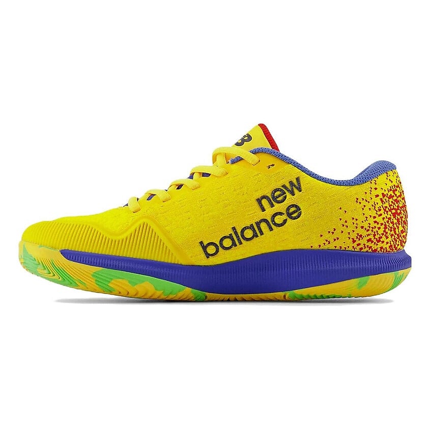 Изображение товара Кроссовки NEW BALANCE 996v4 Egg Yolk Bright Lapis для женщин яркий дизайн комфорт