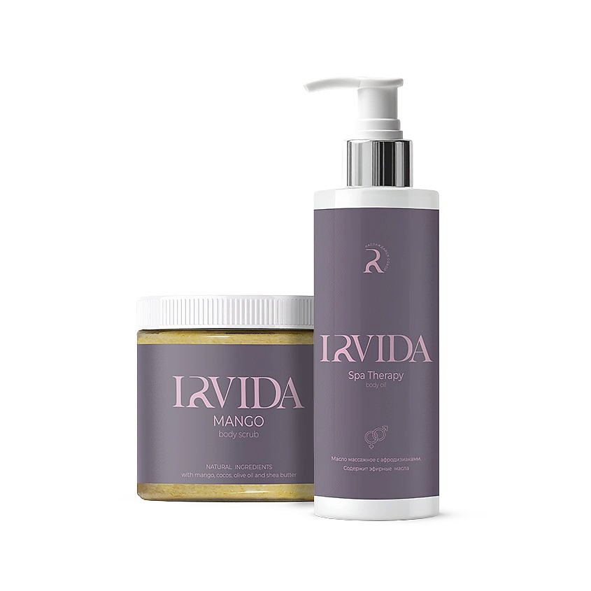 Изображение товара IRVIDA Набор для тела увлажняющий 2в1, Набор для тела